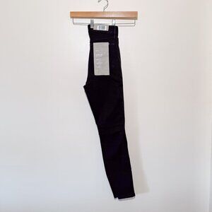 NWT Everlane Black The Way High Skinny Denim Jeans 25 Regular